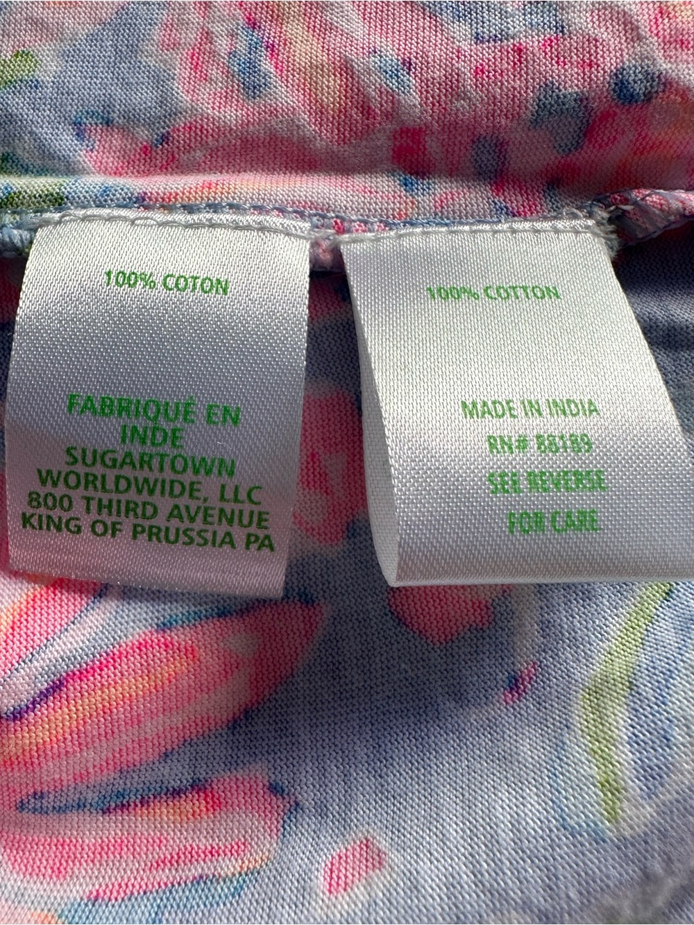 Lilly Pulitzer Pink, Blue & Green Floral Tiered Dress NWT - Picture 6 of 7